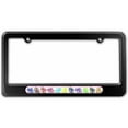 thumbnail image 1 of Flip Flops Multi Color, Family License Plate Tag Frame, Multiple Colors, 1 of 1