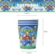 thumbnail image 2 of Bandera de feliz cumpleaños con juego de monedas de oro, decoración para fiesta de cumpleaños de Mario Bros, suministros para fiesta, vajilla de papel, mantel de Super Bros, 2 of 5