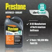 (2 pack) Prestone Dex-Cool Anitfreeze/Coolant Concentrate, 1gal
