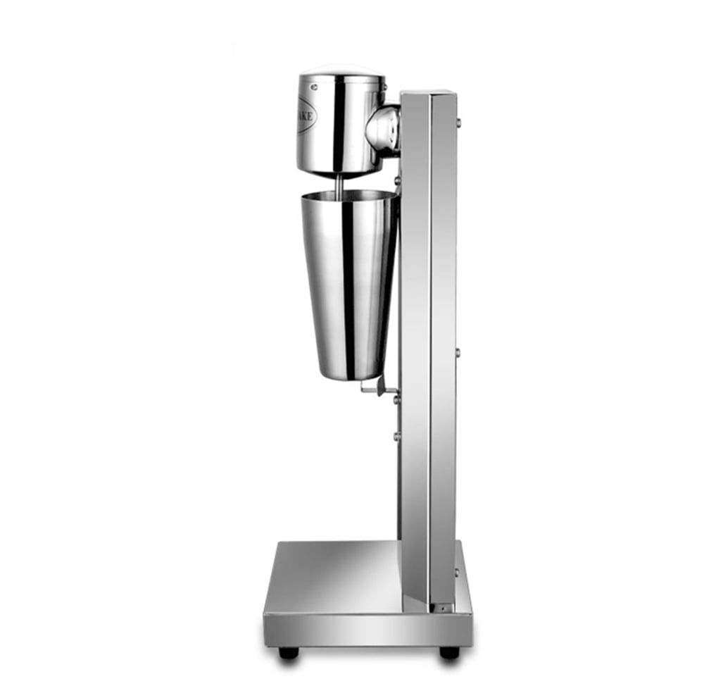 PreAsion Milkshake Machine Single Head Milk Tea Drinks Mixer Stainless Steel