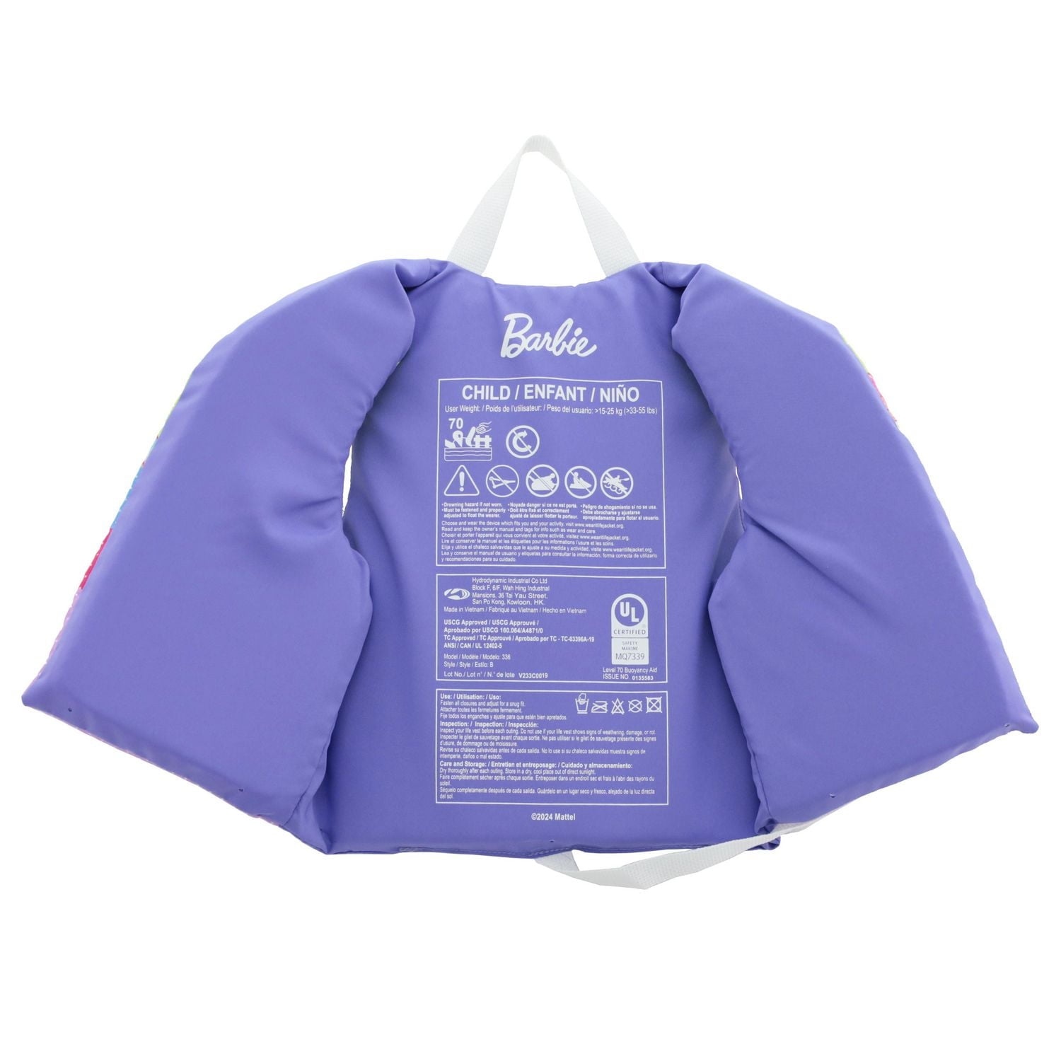 Barbie Child PFD