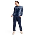 thumbnail image 4 of Jockey Women's Unwind Lounge Crew Sweatshirt, 4 of 6