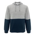 thumbnail image 1 of Sudadera George Talla G con Capucha 2 Bloques Azul Marino con Gris Jaspe, 1 of 4