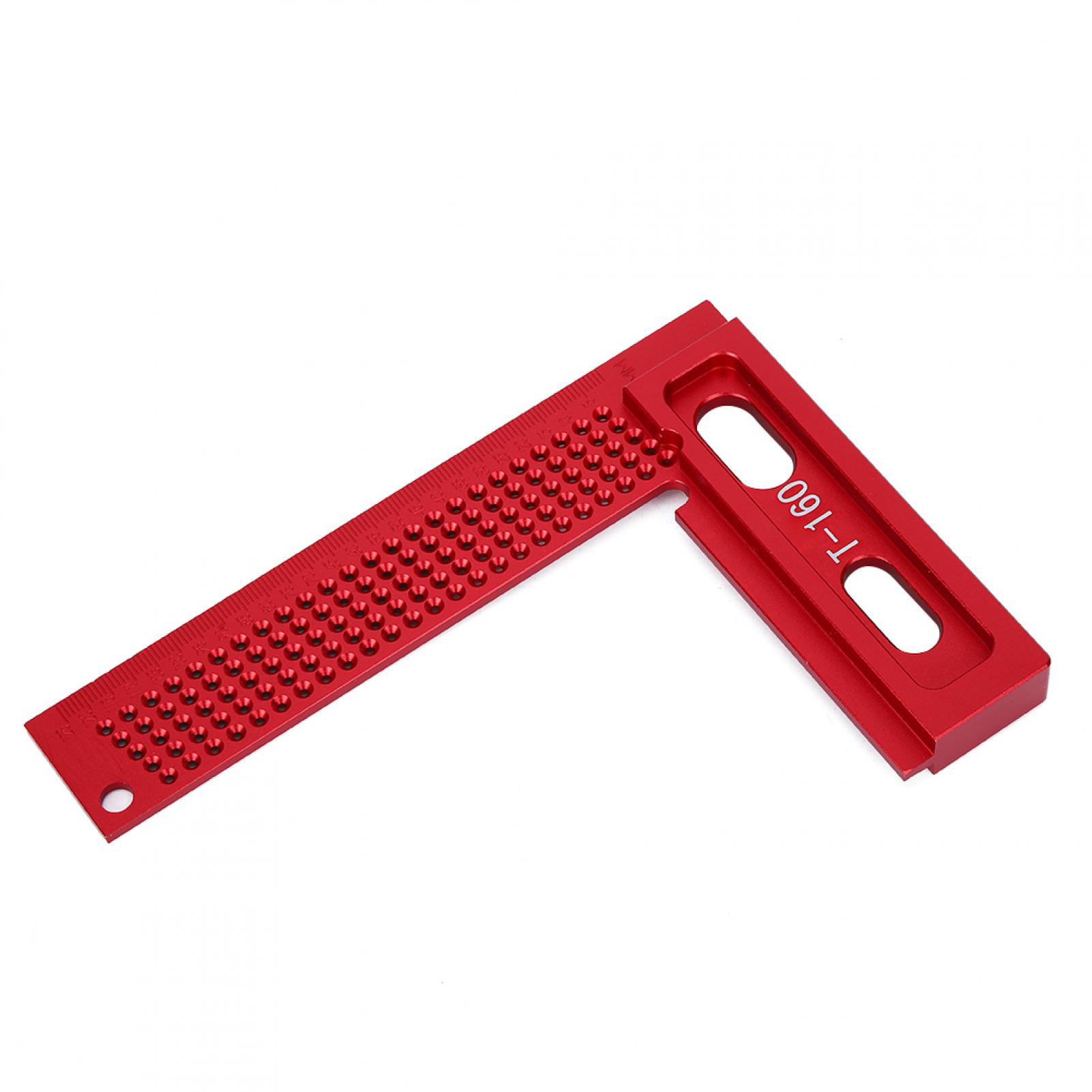 Rust‑Proof T‑Shaped Woodworking Accessory Wear‑Resistant Reasonable Structure Convenient Cnc Tool Processing For Carpenters Woodworking Ruler 