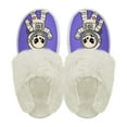 thumbnail image 2 of Chririnla Plush Slippers for Women Indoor Warm House Shoes Casual Astronaut Skull Fluffy Slippers Sneaker Slipper for Women, 2 of 7
