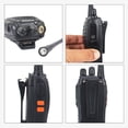 thumbnail image 2 of Radios bidireccionales Walkie Talkies de largo alcance para adultos con auriculares, radio portátil recargable de 16 canales de 2 vías con linterna, batería de iones de litio y cargador (paq, 2 of 5
