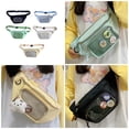 thumbnail image 2 of Itabag Clear Window Crossbody Bag For Women With Pins Display Adjustable Strap Shoulder Purse Student Chest Bags, 2 of 2