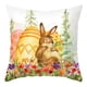 thumbnail image 1 of 6CM Funda de almohada de Pascua de 45x45cm, funda de almohada cuadrada suave y cómoda, 1 of 5
