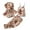M-a-Pink, variant on 2025 Women's Homewear Nightdress Three Plus Size Pajama Set for Women Piece Suit Lace Pajamas Pajama Set Teens