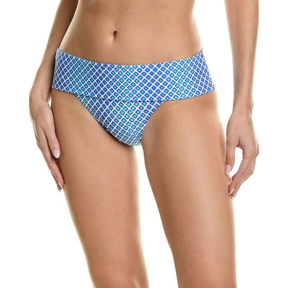 Helen Jon womens  Convertible Hipster Bikini Bottom, m, Blue