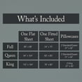 thumbnail image 5 of Allswell 4-Piece Soft & Silky Luxury 100% TENCEL™ Sheets Set, Slate, King, 5 of 7