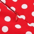 thumbnail image 5 of Mifsaly Little Girls Sleeveless Dress Polka Dot Vintage A Line Dresses Elegant Wedding Birthday Party Summer Casual Gowns with Matching Belt, 5 of 9