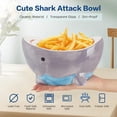 FCJaw Dropping Shark Bowl, 40 oz Capacity, Shark Attack Themed