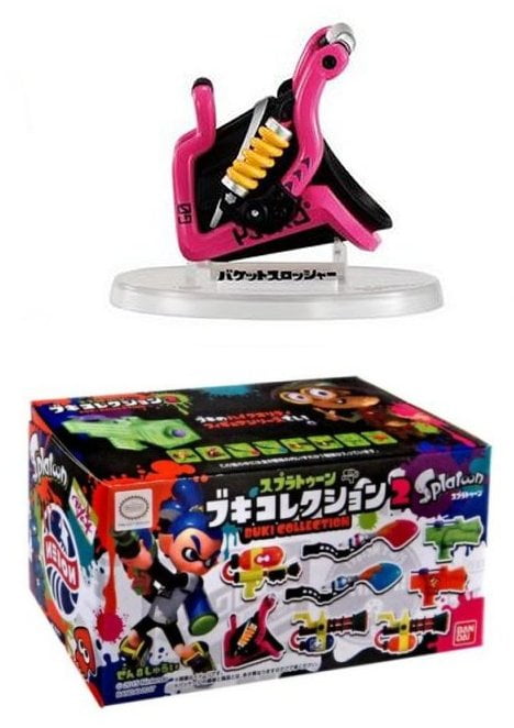 Splatoon Weapons Collection (2015) Bandai Shokugan Series 2 Slosher Toy ...