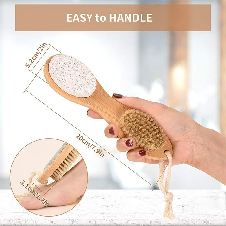 Multi Purpose 4 in 1 Feet Pedicure Tools with Foot Scrubber