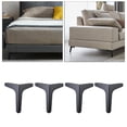 thumbnail image 1 of 4 "5" 6 "7" Muebles de ángulo Patas Patas Sofá Sofá de Plazas - de 4 , 13cm Macarena patas negras del sofá, 1 of 8