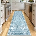 thumbnail image 5 of 2'6'' X 8' Boho Runner Rug, Non Slip Washable Shaggy Soft Carpet Area Rug for Hallways Entryway Bedroom, 5 of 11