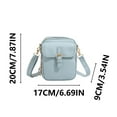 thumbnail image 5 of JingChun Leather Crossbody Bag for Women, Double Layer Large Capacity Messenger Bag, Anti theft Purse Shoulder Bag, 5 of 5