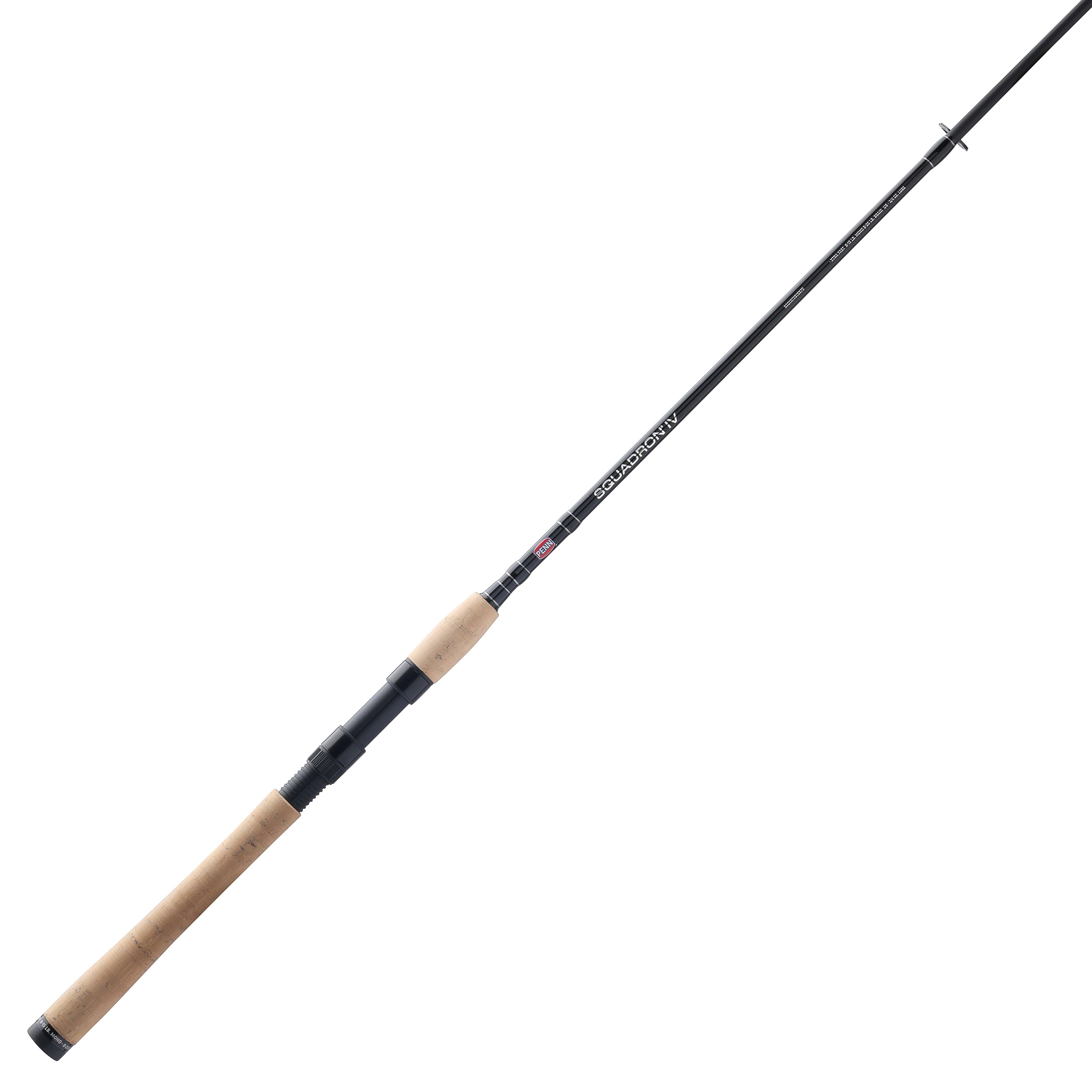 PENN Squadron IV Inshore Spin Fishing Rod, 7'6" Medium Light
