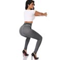 thumbnail image 3 of MISS MOLY Women Slim Push Up Seamless High-Waisted Elastic Jeggings Denim Pants Leggings, 3 of 5