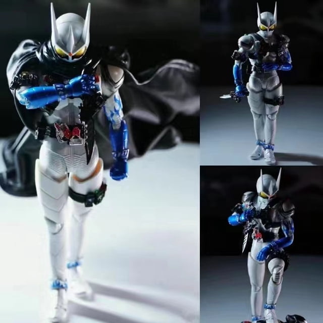 Figurine Articulée Anime BJD 16 cm SHF Masked Rider Kamen Rider Joint Kuuga Agit en PVC Jouets pour Enfants Poupée Collection Figurines Cadeau