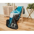 thumbnail image 6 of E.T. The Extra-Terrestrial Bike Moon Fleece Throw Blanket | 45 x 60 Inches, 6 of 6