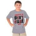 thumbnail image 5 of Currently In Dont Care Mode Funny Crewneck T Shirts Boy Girl Teen Brisco Brands L, 5 of 6