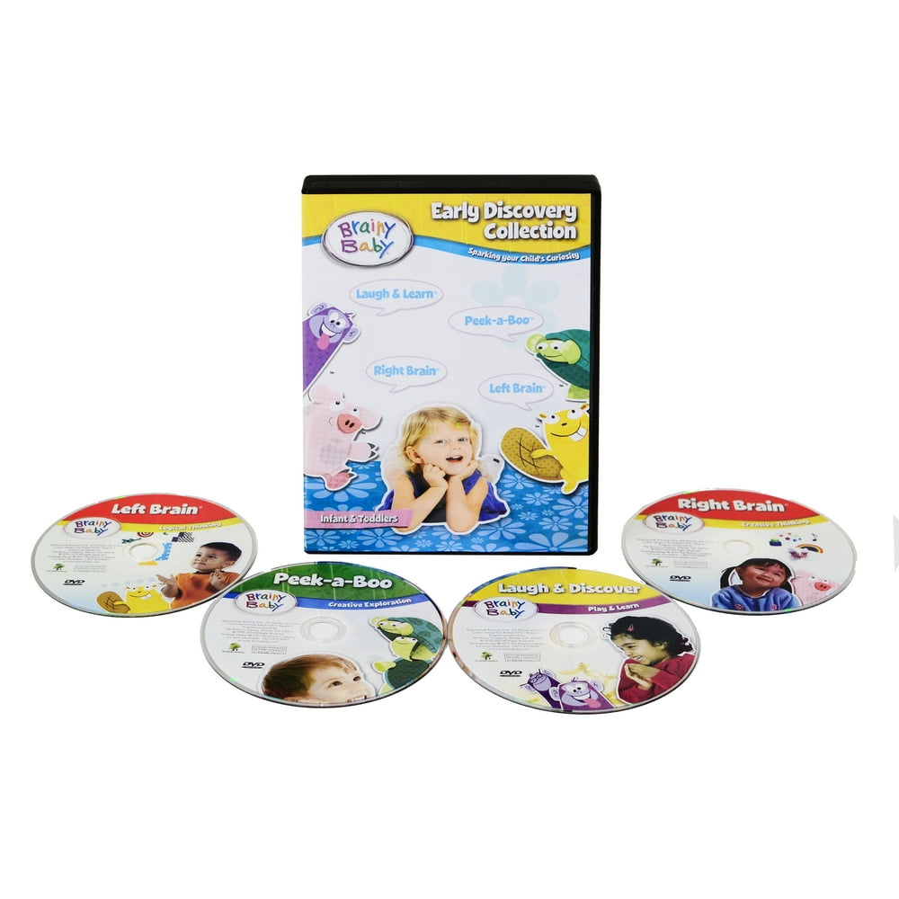 Brainy Baby Teach Your Child Early Discovery Collection Laugh and