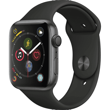 Pre-Owned Apple Watch Series 4 44mm GPS - Space Gray Aluminum Case - Black Sport Band (2018) - Fair