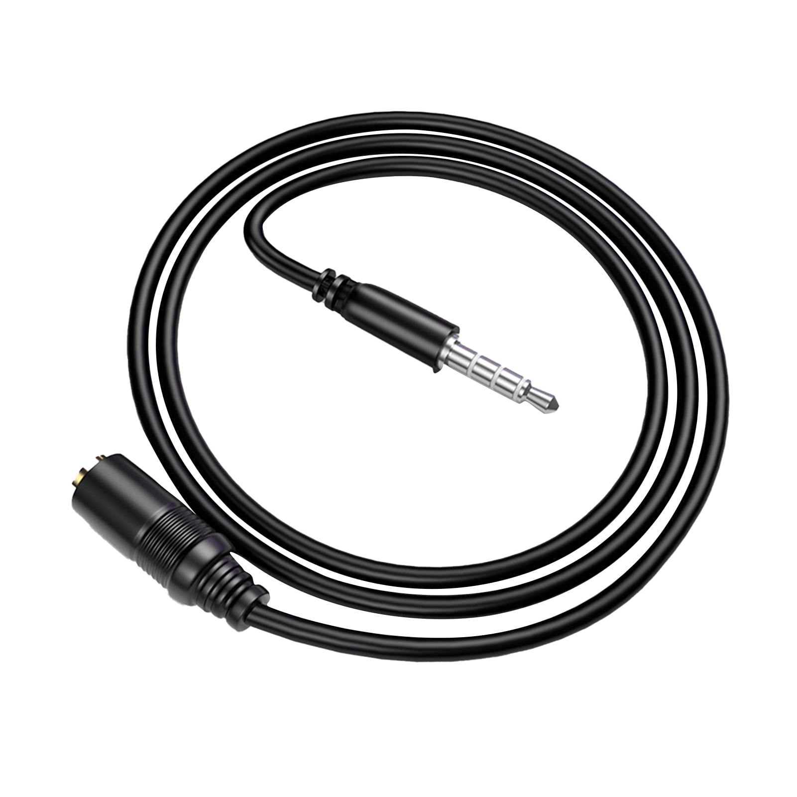 Grofry Portable 0.75m Headphone Audio Extension Cable Auxiliary