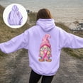 thumbnail image 4 of Towmus Christmas Sweaters for Women Y2K Graphic Long Sleeve Funny Festive Hoodie Fall Winter Womens Tops, 4 of 8