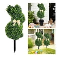 thumbnail image 3 of Klonfd Easter Bunny Card Holder With Decorative Bow For Party And Holiday Dining Celebrations, 3 of 5