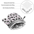 thumbnail image 6 of Salouo Cute Animal with Cow for Oven Mitts and Potholders BBQ Gloves-Oven Mitts and Pot Holders Non-Slip Cooking Gloves for Cooking Baking Grilling (4-Piece Set), 6 of 6