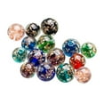 thumbnail image 1 of PEACNNG 40 Glow in Dark Glass Beads for DIY Jewelry Making 12mm, 1 of 6