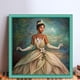 thumbnail image 2 of Hilo Algodón Bordado Punto Cruz Impreso Princesa Tiana 11CT 40x40cm, 2 of 9