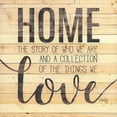thumbnail image 2 of Rae, Marla 26x26 Gold Ornate Wood Framed with Double Matting Museum Art Print Titled - Home Story, 2 of 4