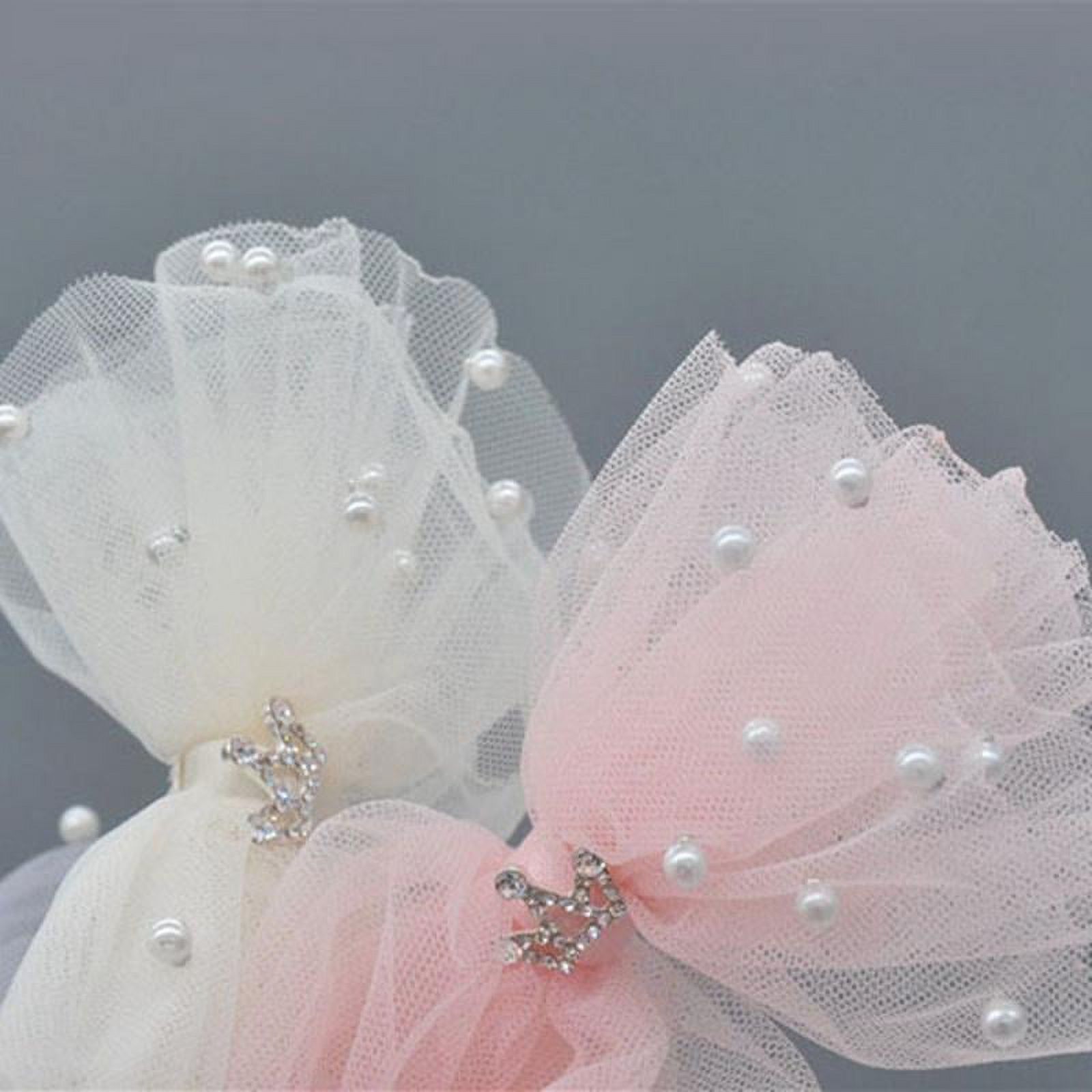 Ame Sweet Children's Tiara With Lace Bow Hairpin