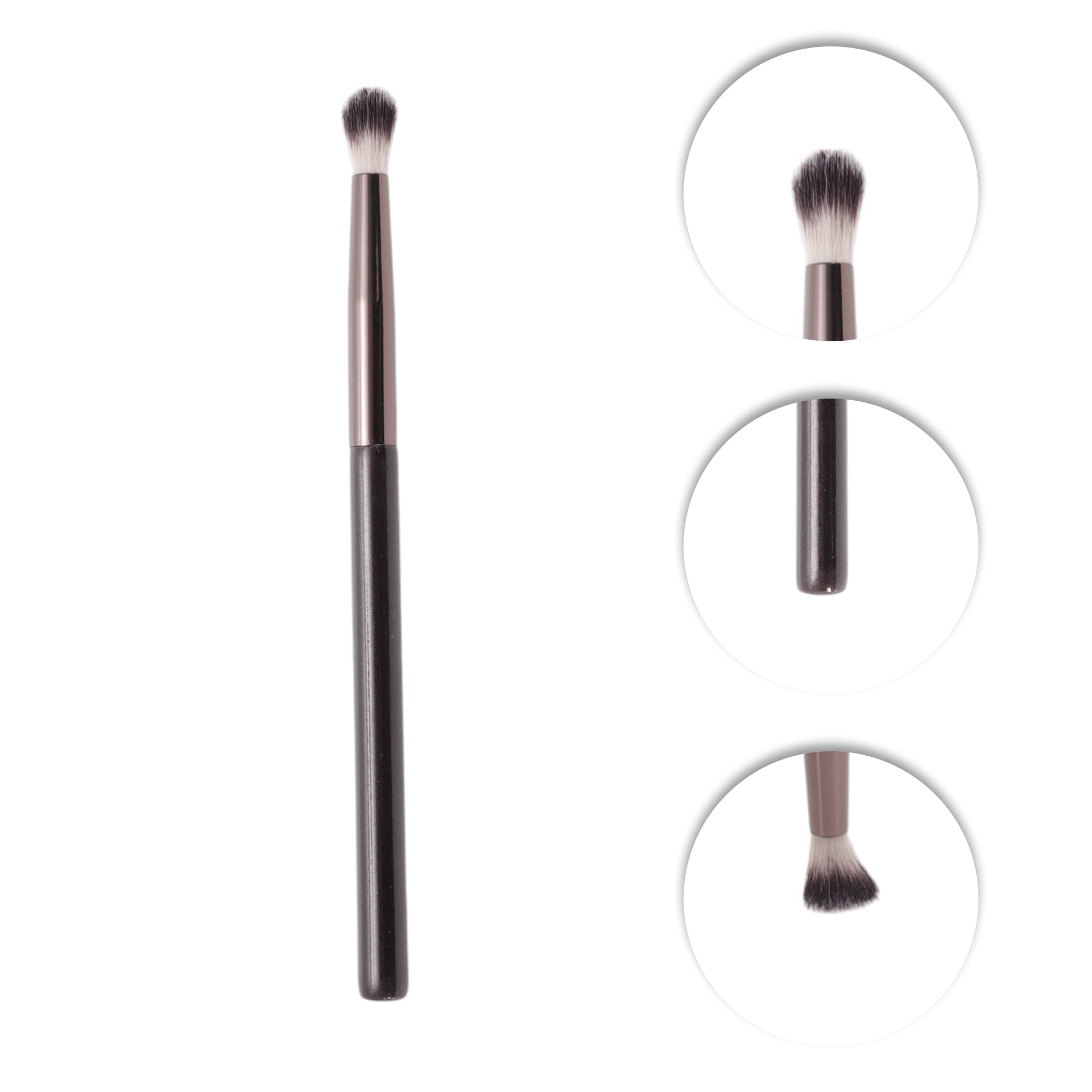 Unique Bargains 1 Pc Durable Highlighter Brush Brown Small