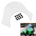 thumbnail image 4 of XMMT Clear Lip Fairing Windshield Windscreen Compatible for Harley Dyna Sportster Softail, 4 of 4
