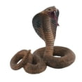 thumbnail image 2 of Modelo de juguete de serpiente Hugo simulación Marrón claro, 2 of 10