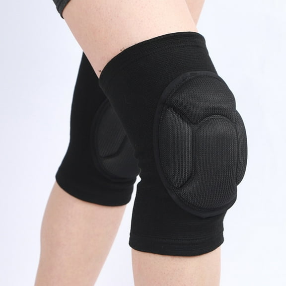 NICEXMAS Dancer Knee Pads Knee Pads Black Shockproof 1 Pair