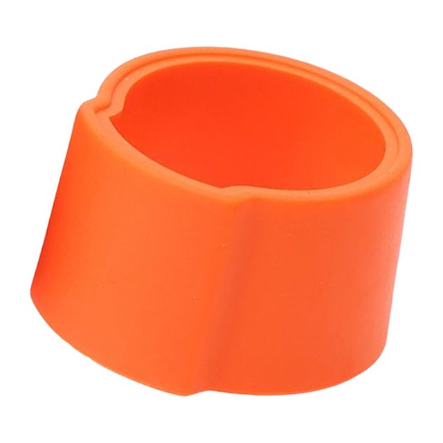 maskred Adjustable Silicone Saxophone Fastener Clip Versatile and Practical Saxophone Accessories for Professionals Concert Orange 3 x 2cm 5Set