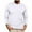 #JIE 12 White, variant on CYiJun Mens Long Sleeve T Shirts Casual Waffle Weave Crew Neck Basic Tee Fall Soft Classic Fit T-Shirts,Gray L