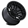 thumbnail image 2 of 17x9 Fuel Off-Road FC874 Celsius Matte Black W/ Gloss Black Wheel 6x5.5 (-12mm), 2 of 3