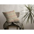 thumbnail image 4 of 16â€ Yellow Lavender Geofloral Indoor Outdoor Zippered Throw Pillow, 4 of 4