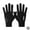 Black full finger, variant on Cycling Sports Gloves Racing Protective Gloves Breathable Anti-UV Silk Ice