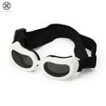 thumbnail image 2 of Luxtrada Dog Sunglasses Dog Goggles Pet Glasses UV Protection Sunglasses Eye Wear Protection with Adjustable Strap for Small Dog White, 2 of 7