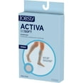thumbnail image 6 of Jobst ACTIVA SoSoft Compression Socks Brocade - 20-30mmHg White X-Large, 6 of 6