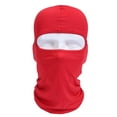 thumbnail image 1 of pitrice Elastic Bicycle Full Face Cover Breathable Windproof Bike Headscarf Outdoor Cycling Face Cover, Red, 1 of 9