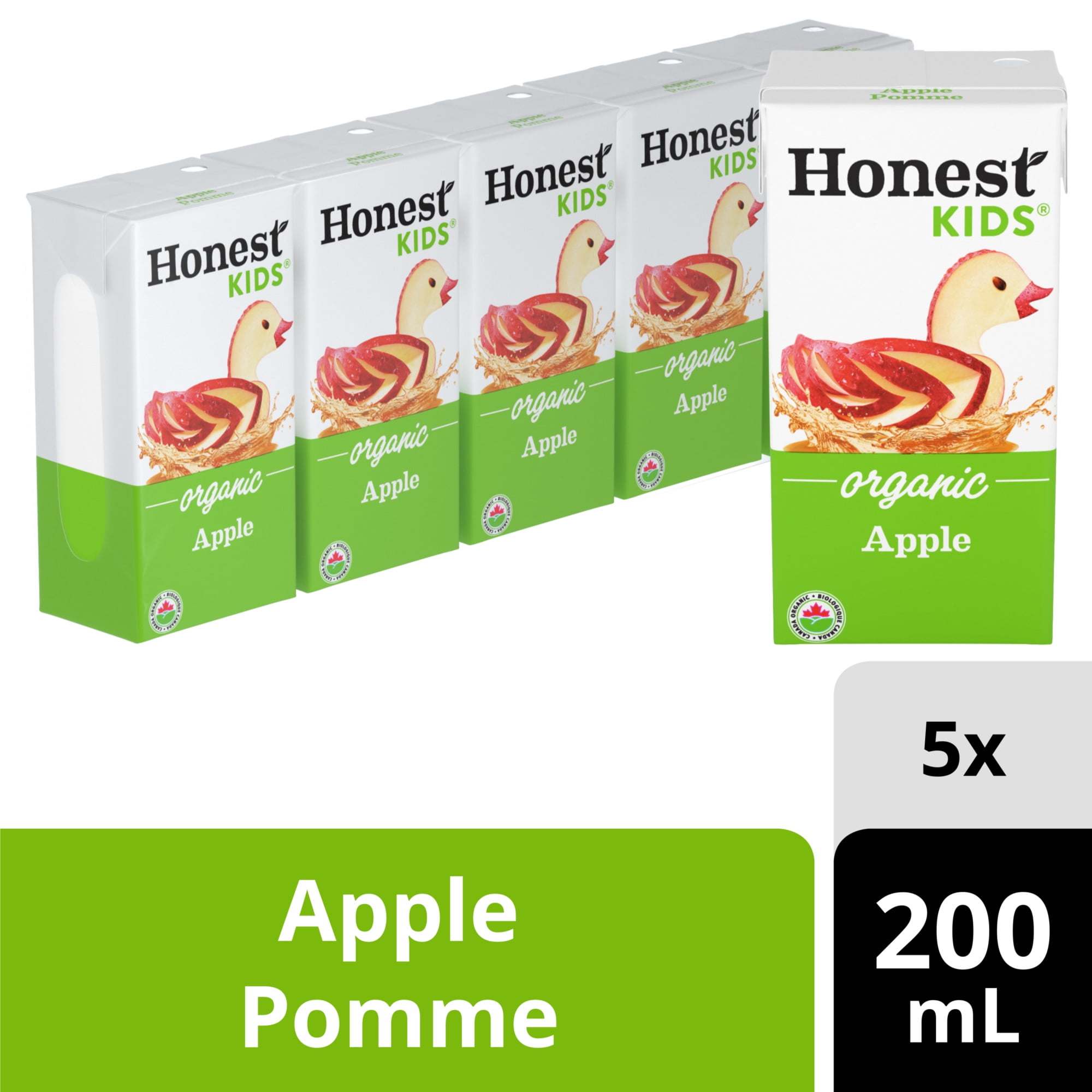 Honest Kids Apple 200 mL carton 5 Pack 200 x mL